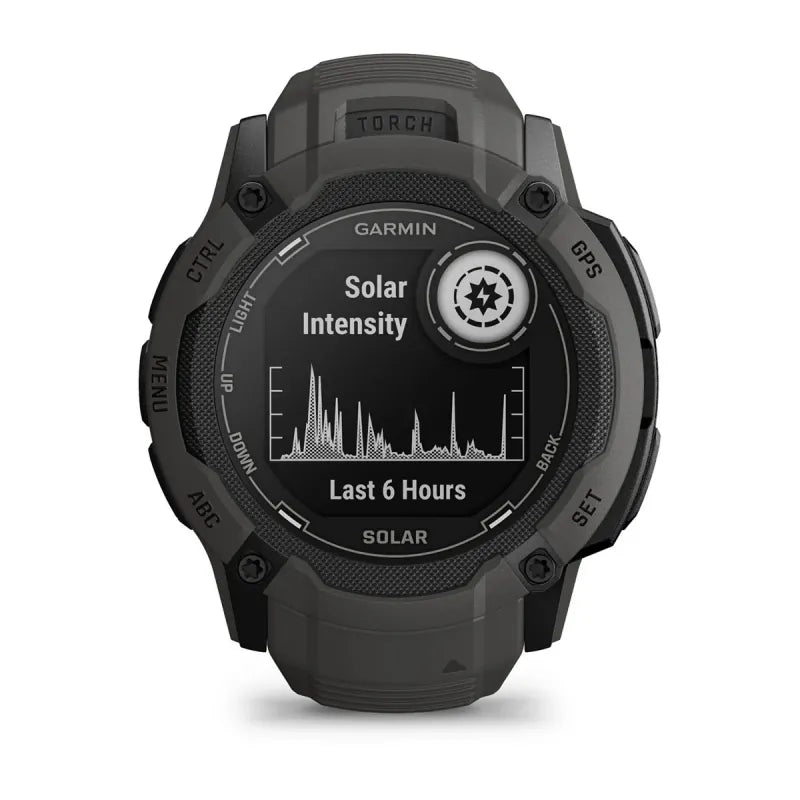 Garmin Instinct 2X Solar grafitowy zegarek outdoorowy