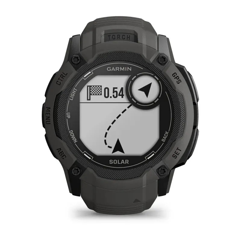 Garmin Instinct 2X Solar grafitowy zegarek outdoorowy