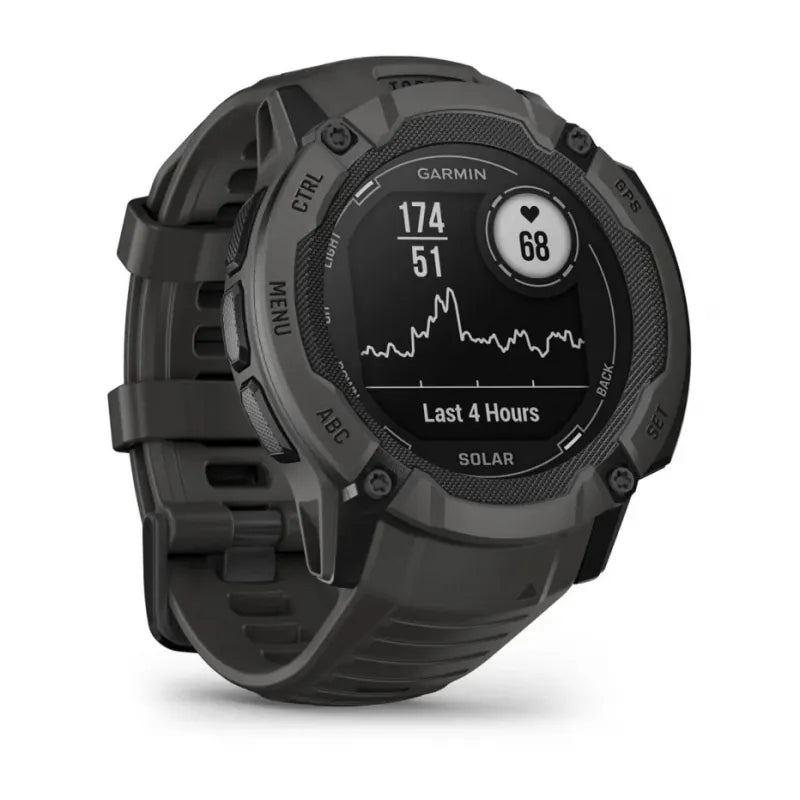 Garmin Instinct 2X Solar grafitowy zegarek outdoorowy