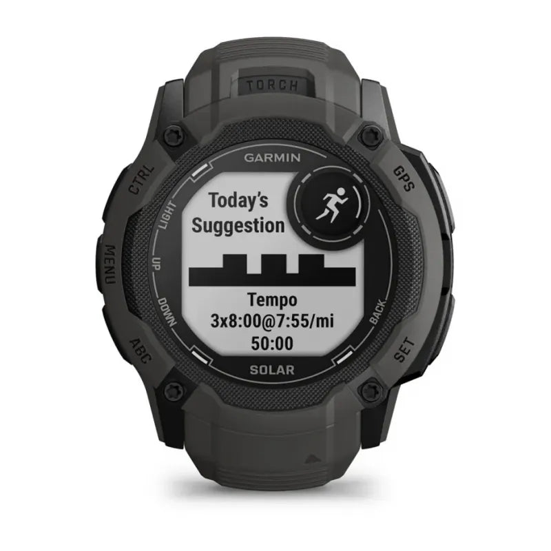 Garmin Instinct 2X Solar grafitowy zegarek outdoorowy