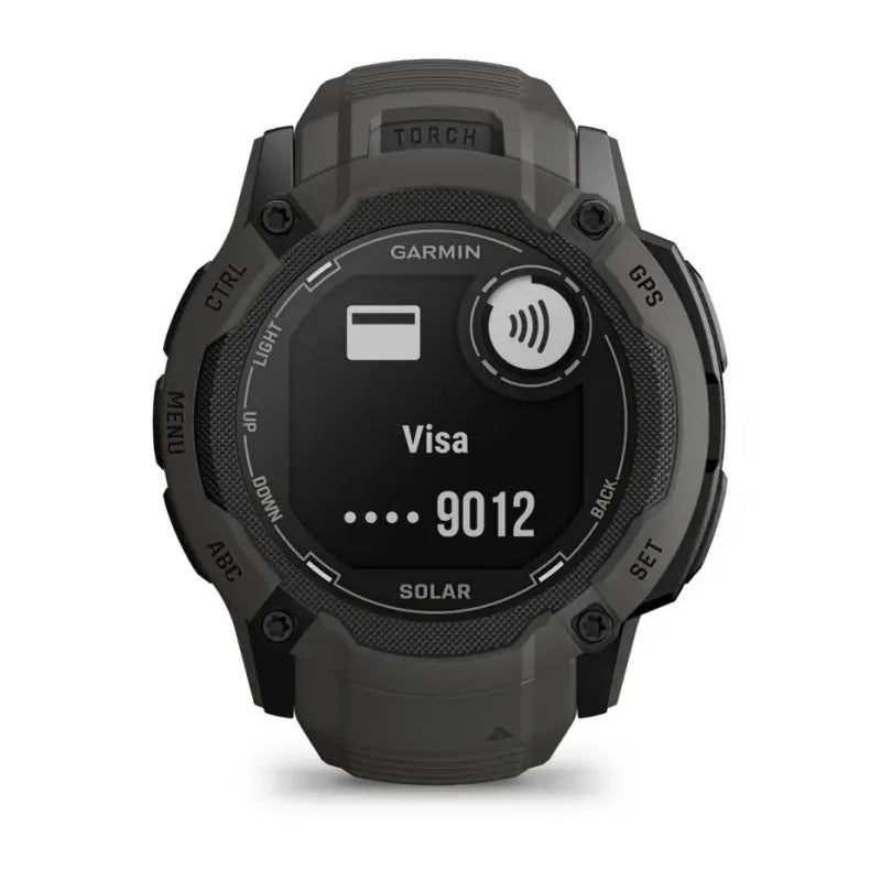 Garmin Instinct 2X Solar grafitowy zegarek outdoorowy