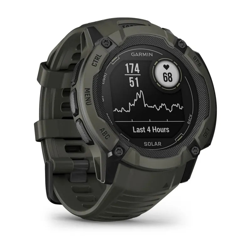 Garmin Instinct 2X Solar mchowy zegarek z GPS