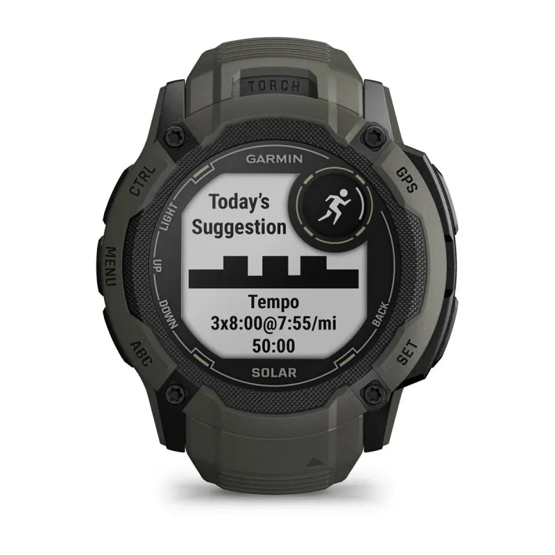 Garmin Instinct 2X Solar mchowy zegarek z GPS