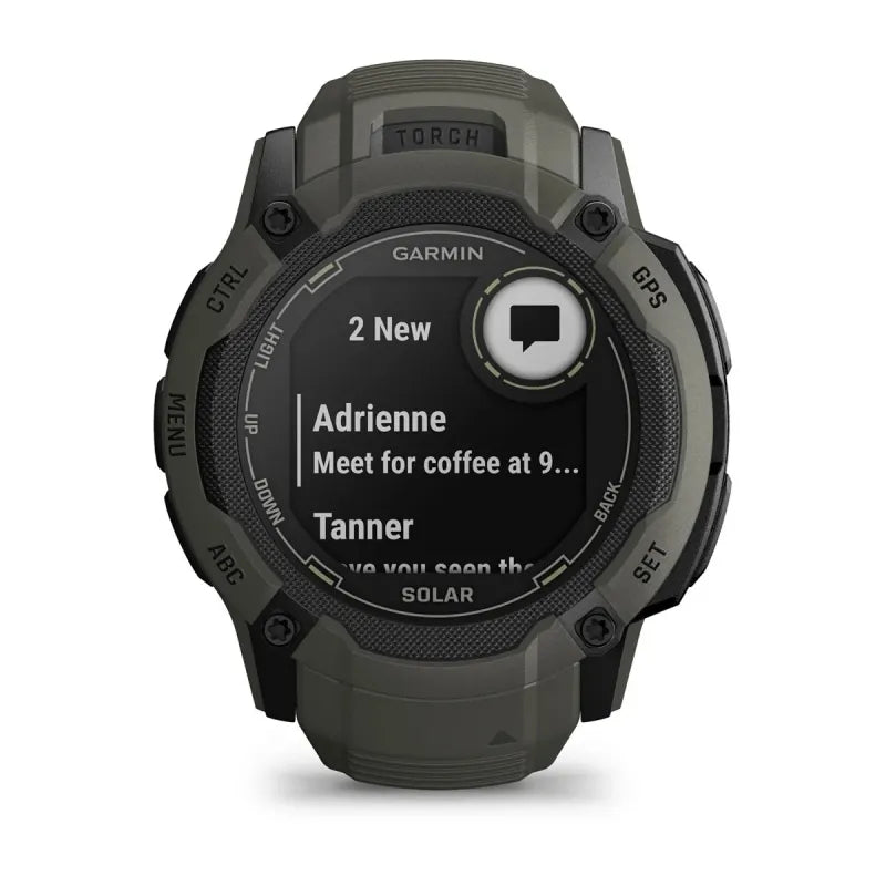 Garmin Instinct 2X Solar mchowy zegarek z GPS