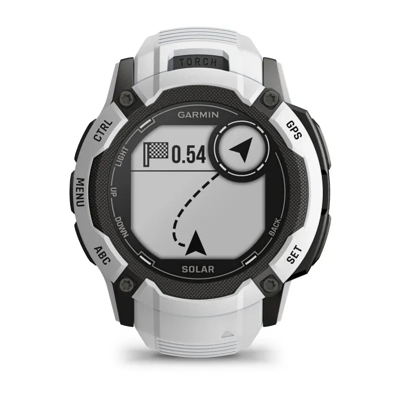 Smartwatch sportowy Garmin Instinct 2X Solar mleczny kwarc