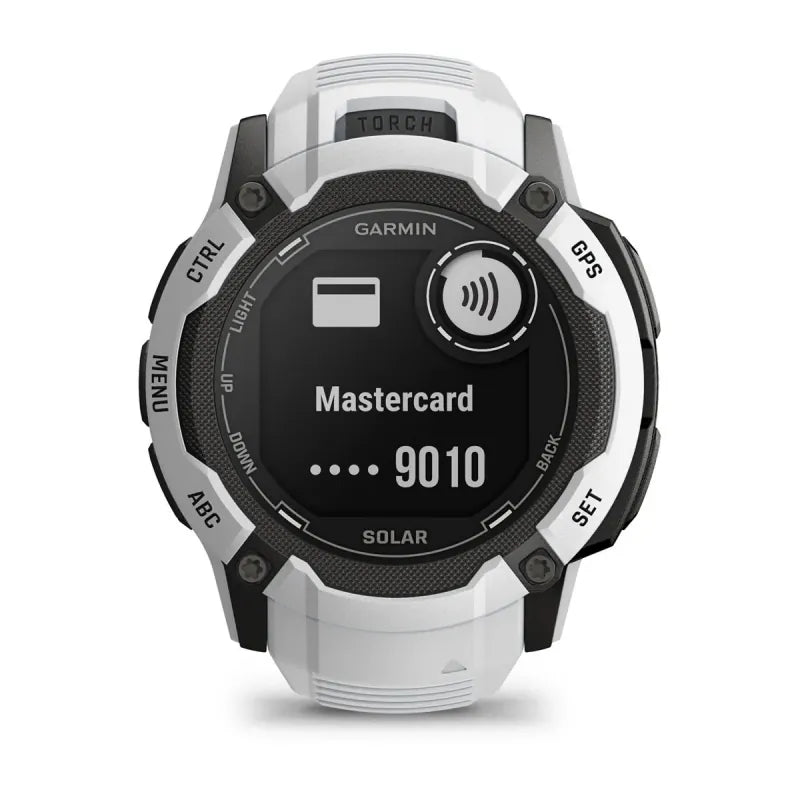 Smartwatch sportowy Garmin Instinct 2X Solar mleczny kwarc