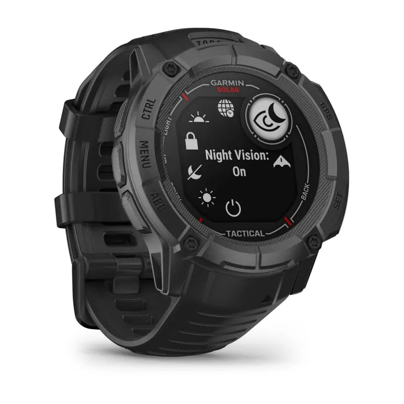 Garmin Instinct 2X Solar Tactical zegarek sportowy męski czarny
