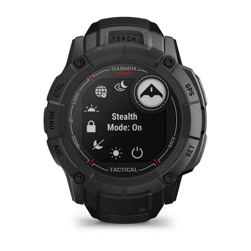 Garmin Instinct 2X Solar Tactical zegarek sportowy męski czarny