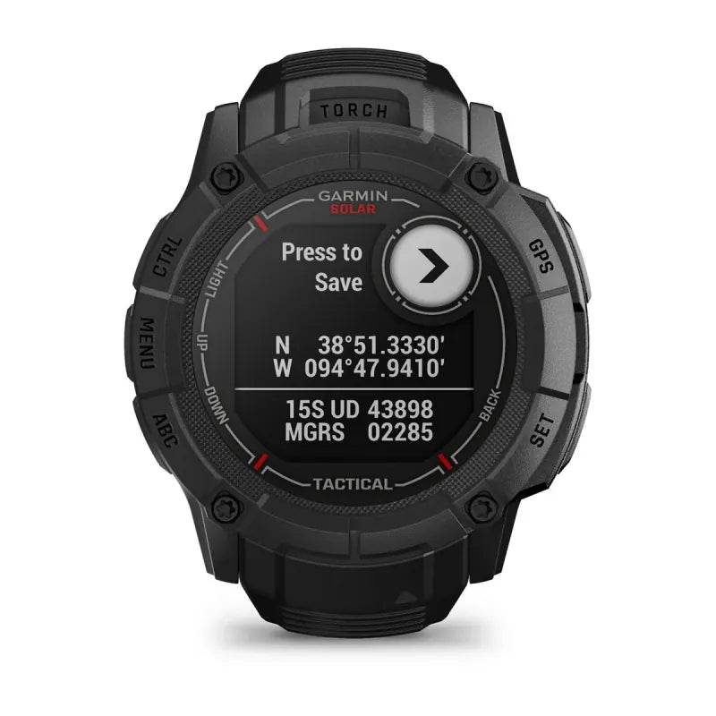 Garmin Instinct 2X Solar Tactical zegarek sportowy męski czarny