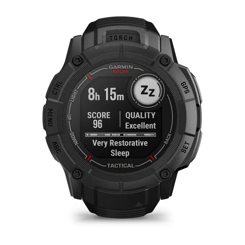 Garmin Instinct 2X Solar Tactical zegarek sportowy męski czarny