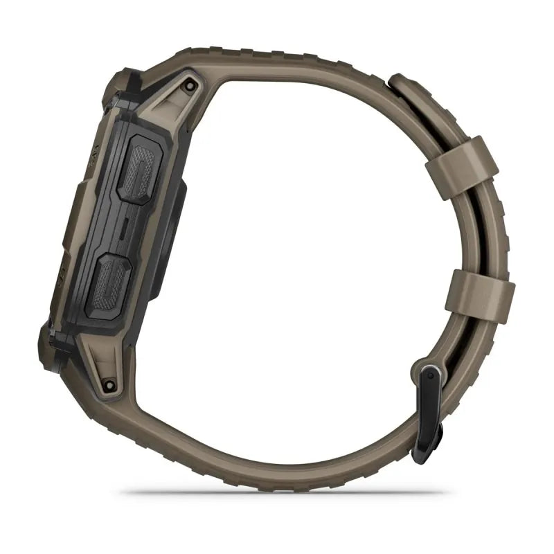 Garmin Instinct 2X Solar Tactical smartwatch sportowy męski jasnobrązowy
