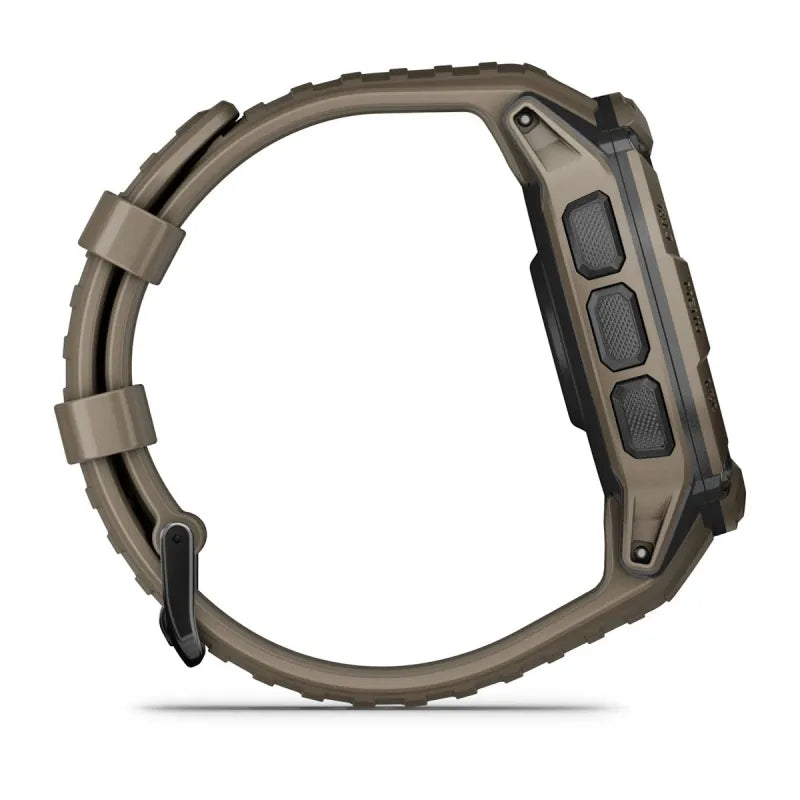 Garmin Instinct 2X Solar Tactical smartwatch sportowy męski jasnobrązowy