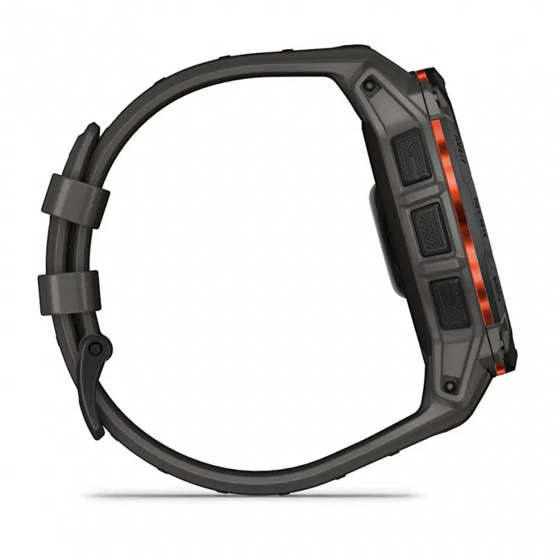 Garmin Instinct 3 – 50 mm, Solar  Czarny z paskiem w kolorze Charcoal