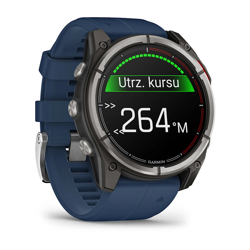 Garmin Smartwatch Quatix 8 51 mm AMOLED niebieski