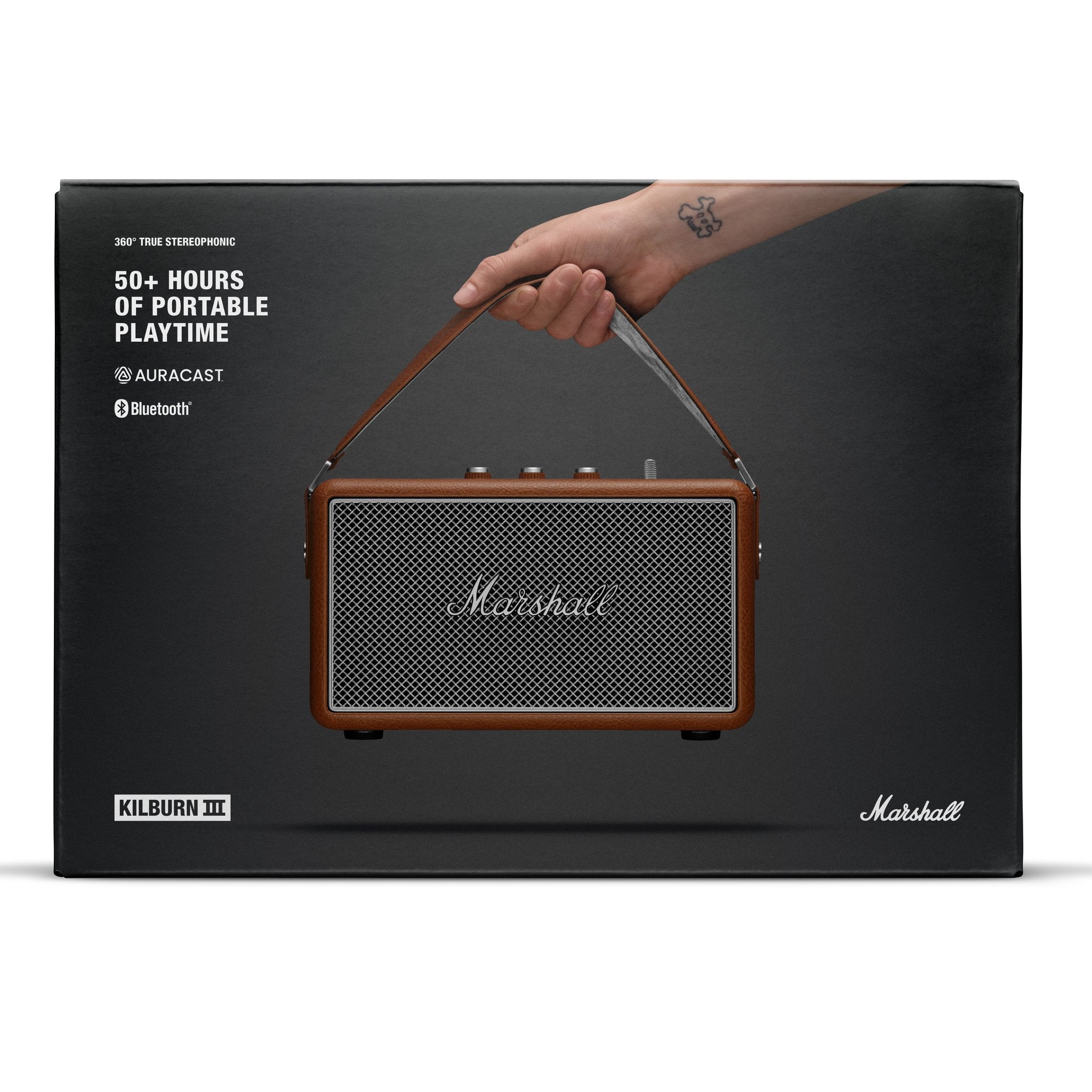 Marshall Kilburn III Głośnik bezprzewodowy Brązowy