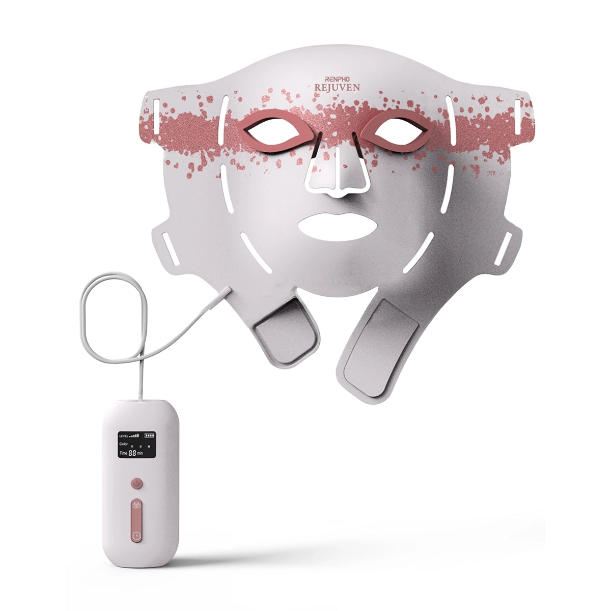 RENPHO Artemis Blush – maska LED na twarz, Beżowy