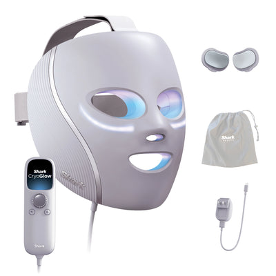 Shark CryoGlow FW312EUPL - maska LED na twarz, Liliowy