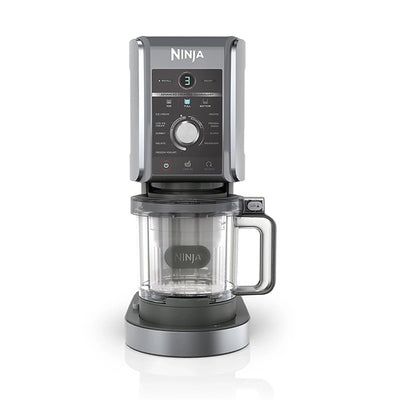 Ninja CREAMi Deluxe NC502EU - Maszynka do lodów, 0,71 l, Srebrny