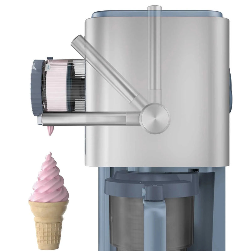 Ninja CREAMi Scoop & Swirl NC702EU – Maszynka do lodów, 0,48 l, Niebieski