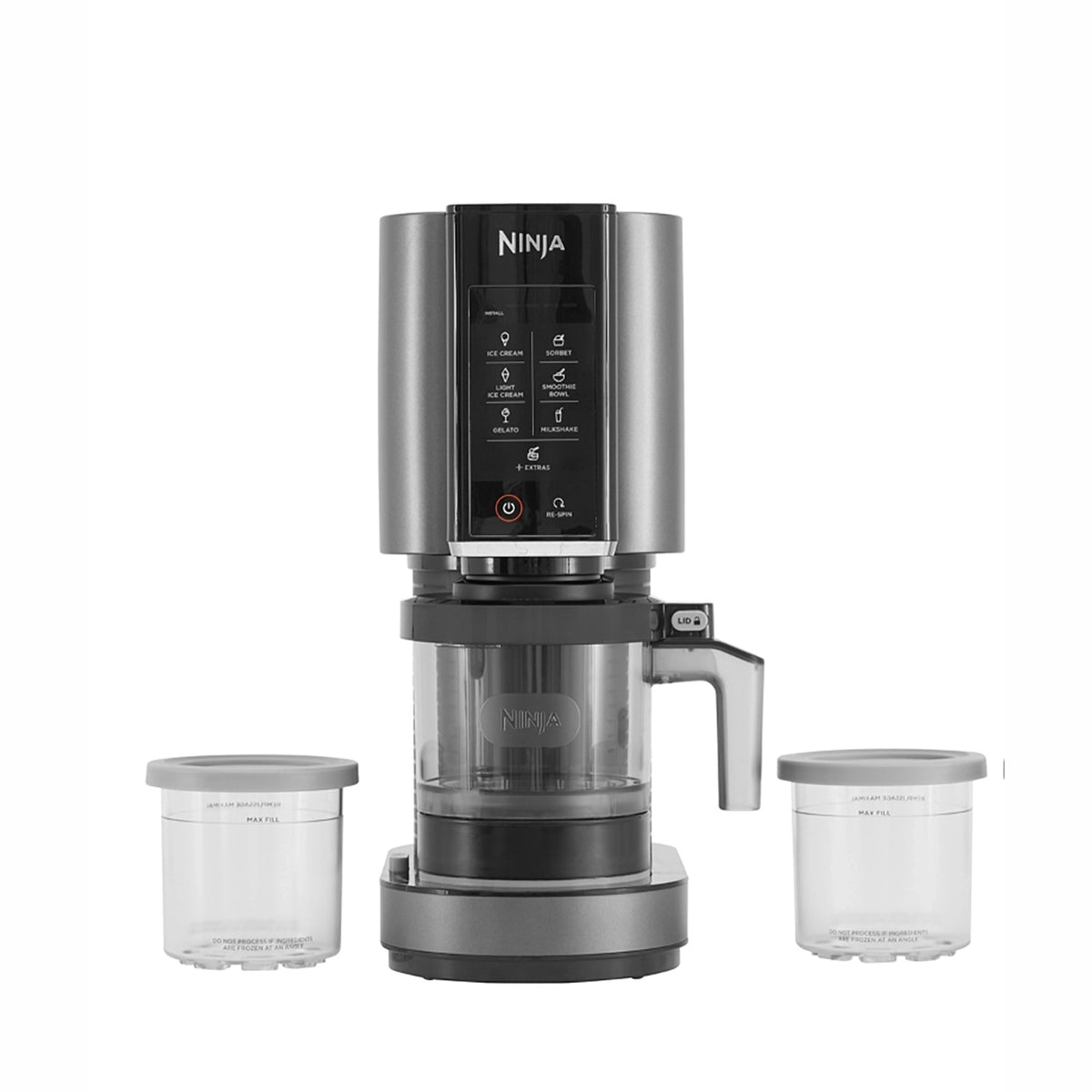 Ninja NC302EU - Maszynka do lodów, 0,47 l, Srebrny