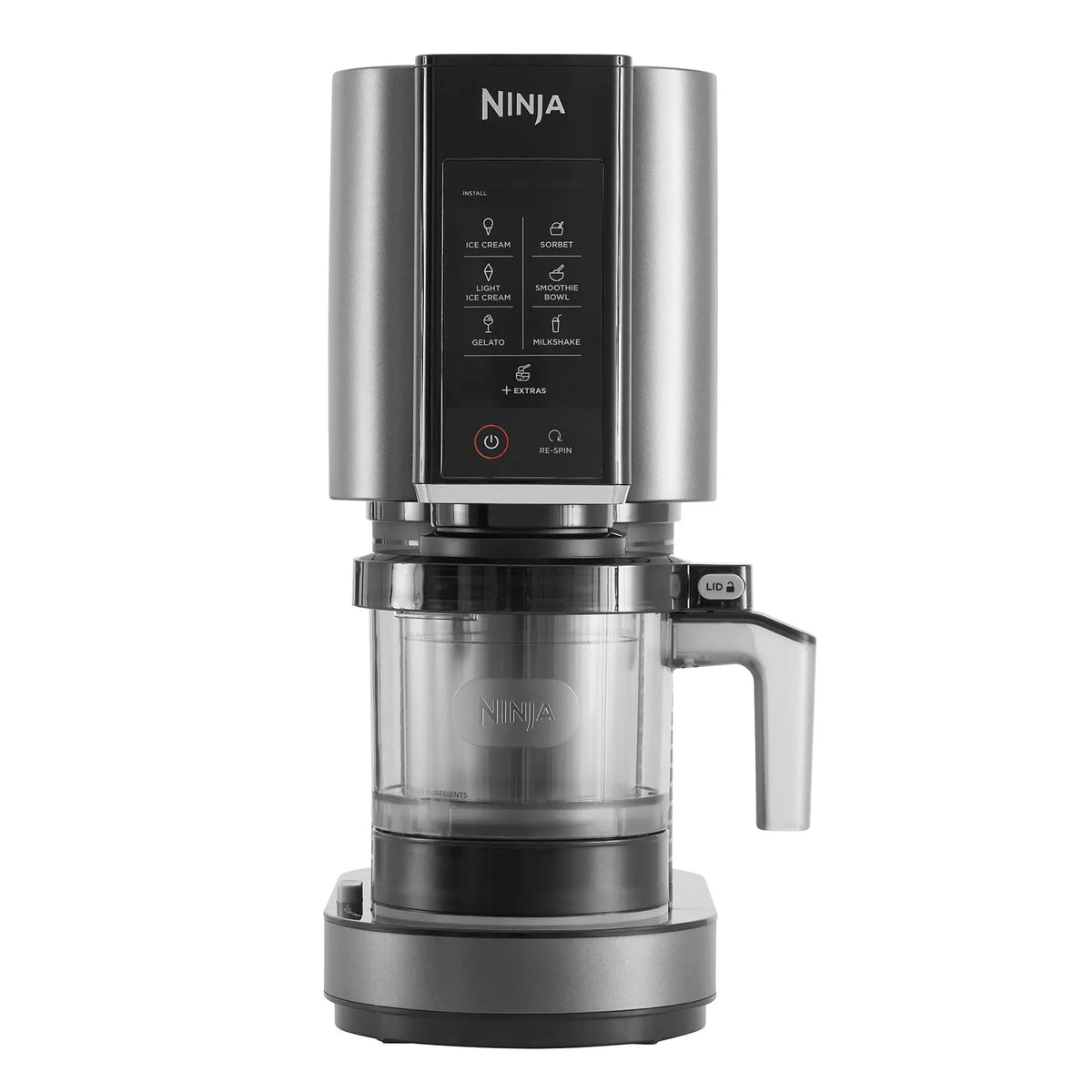 Ninja NC302EU - Maszynka do lodów, 0,47 l, Srebrny