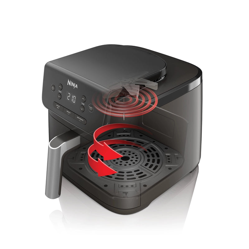 Ninja Frytkownica beztłuszczowa AF110EU, Air Fryer 4,7 l, Czarny