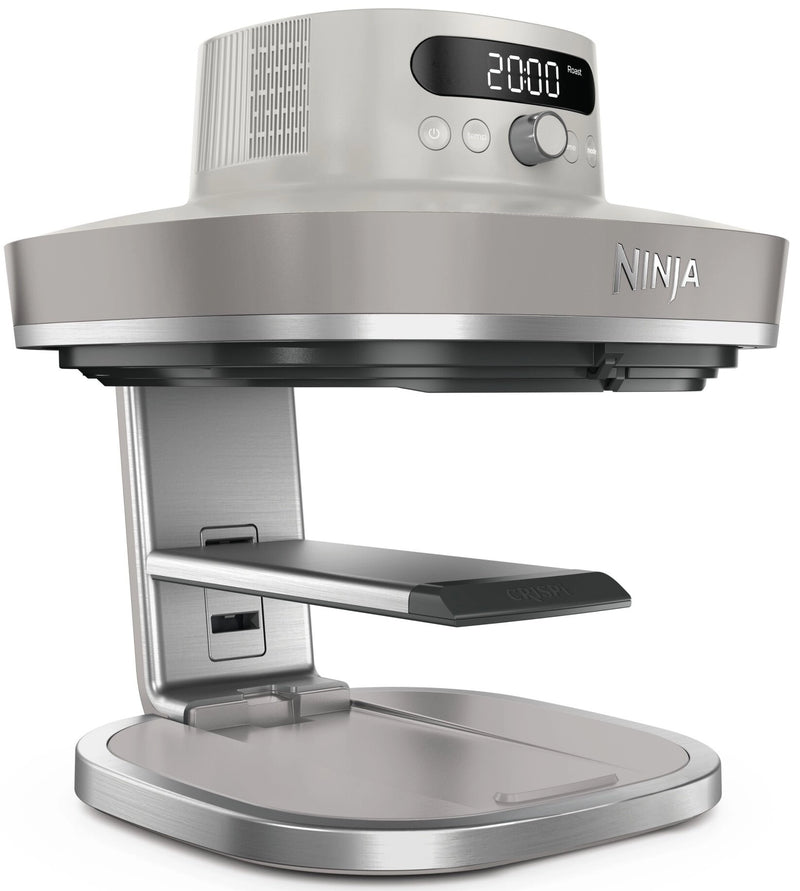 Ninja Frytkownica beztłuszczowa CRISPi PRO AS101EULG - Szklany Air Fryer 7 w 1, 5,7 l, Szary