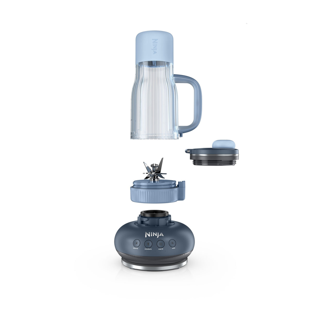 Ninja BlendBoss DB351EUCY - Blender kielichowy, 0,65 l, Granatowy
