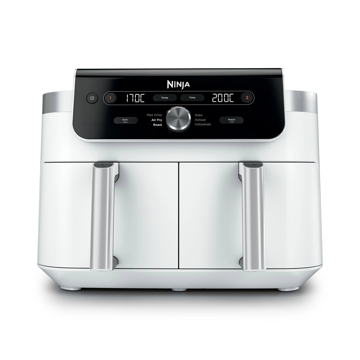 Ninja Frytkownica beztłuszczowa DZ901EU, Air Fryer 9,5 l, Szary