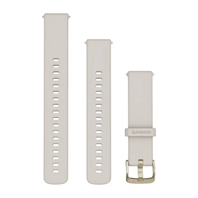 Garmin pasek silikonowy Quick Release kość słoniowa 18mm