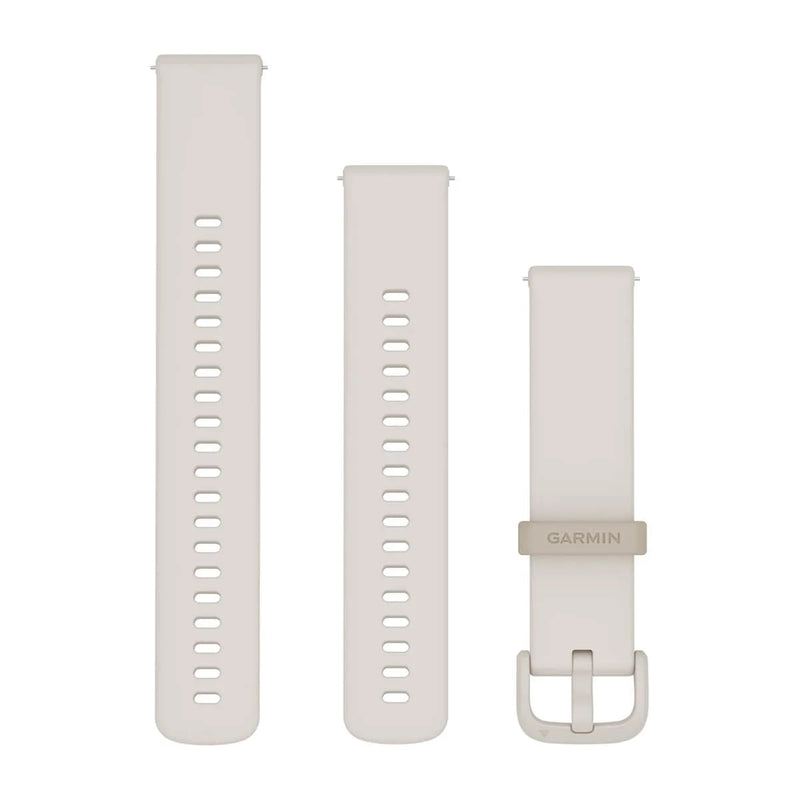 Garmin pasek silikonowy Quick Release kość słoniowa  20mm