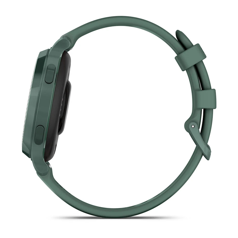 Garmin Smartwatch Lily 2 Active, Jasper Green z paskiem silikonowym w kolorze Jasper Green