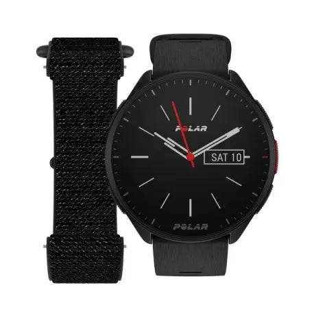 Polar Pacer czarny S-L + czarny na rzep M/L smartwatch