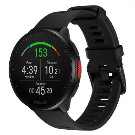 Polar Pacer czarny S-L + czarny na rzep M/L smartwatch