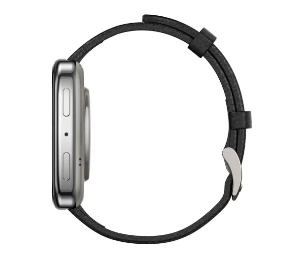 Amazfit Smartwatch Active 2 Square Skórzany Pasek NFC Czarny