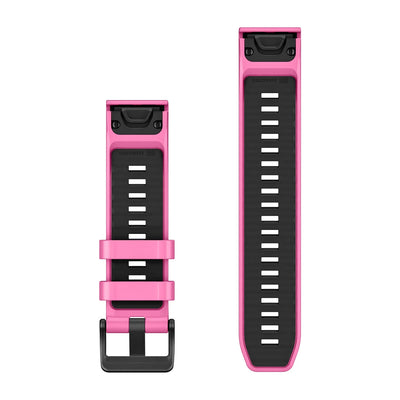 Garmin QuickFit® 22 – Silikonowy pasek do zegarka, Pink aurora (Zestaw nurkowy – 3 sztuki)