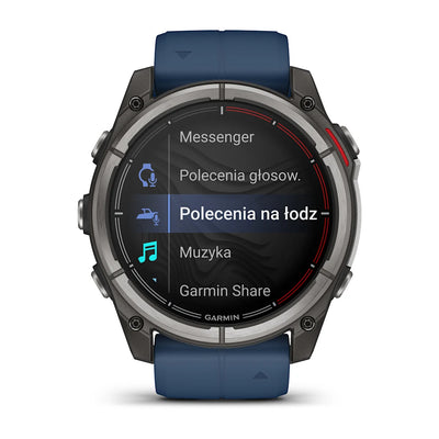 Garmin Smartwatch Quatix 8 51 mm AMOLED niebieski
