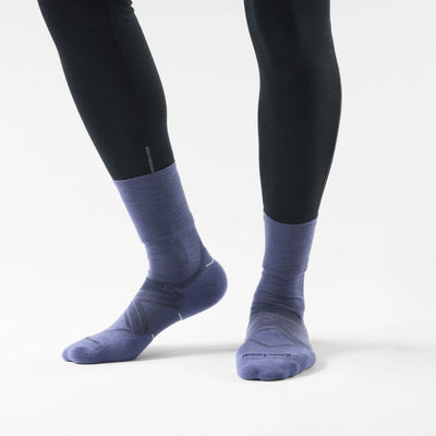 Smartwool Run Cold Weather Targeted Cushion Crew – skarpety do biegania unisex, rozmiar M, Nightfall Blue