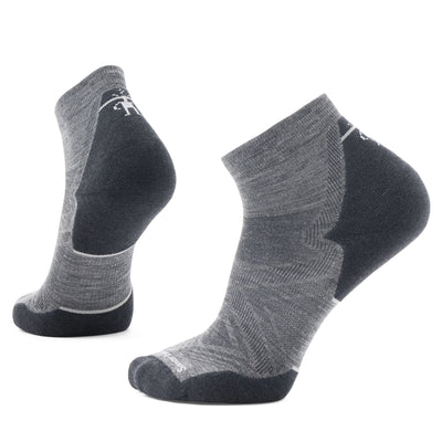 Smartwool Run Targeted Cushion Ankle – skarpety do biegania unisex, rozmiar M, Medium Gray