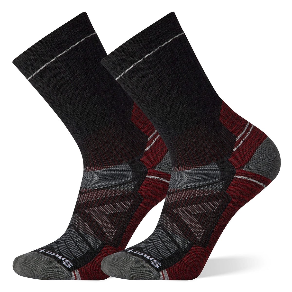 Smartwool Hike Light Cushion Crew – skarpety trekkingowe unisex, rozmiar L, Charcoal