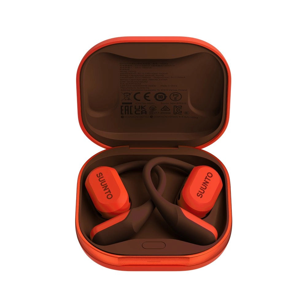 Suunto Spark - słuchawki bezprzewodowe z technologią Open-ear, Coral Orange