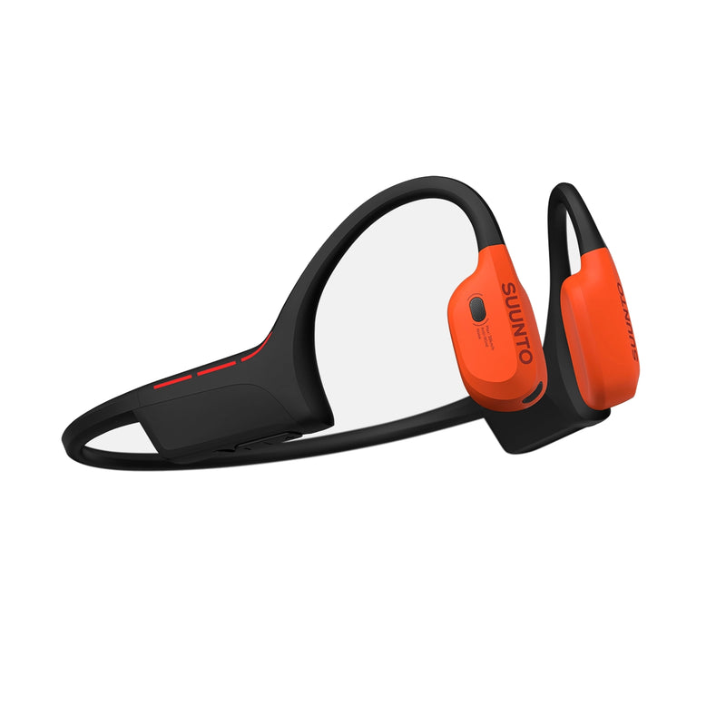 Suunto Wing 2 - słuchawki bezprzewodowe z przewodnictwem kostnym, technologią Open-ear i powerbankiem, Coral Red