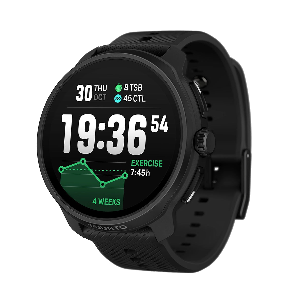 Suunto Race 2 - zegarek sportowy, All Black