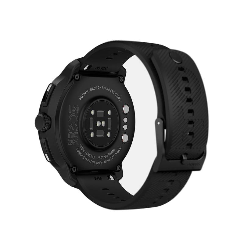 Suunto Race 2 - zegarek sportowy, All Black