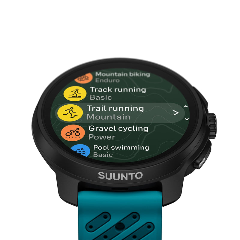 Suunto Race 2 - zegarek sportowy, Wave Blue