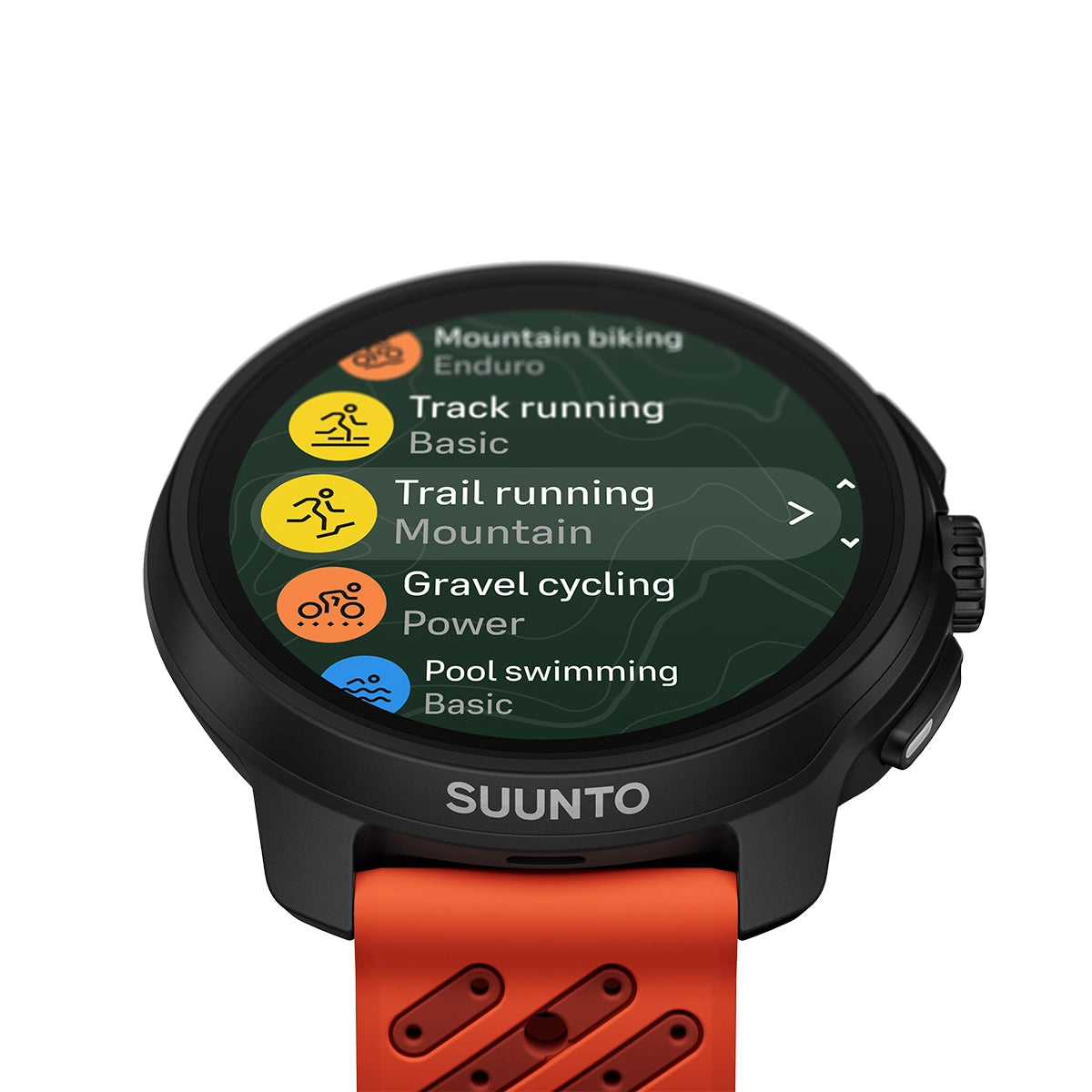 Suunto Race 2 - zegarek sportowy, Coral Orange