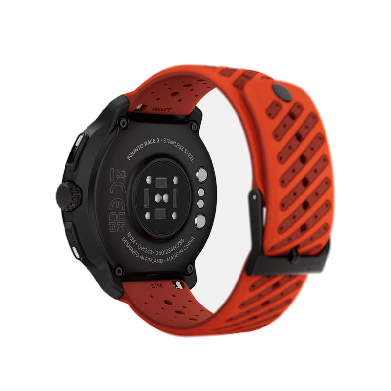 Suunto Race 2 - zegarek sportowy, Coral Orange