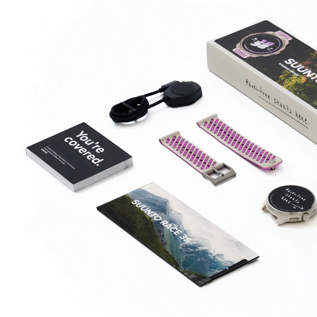Suunto Race 3S - zegarek sportowy GPS, Titanium Orchid