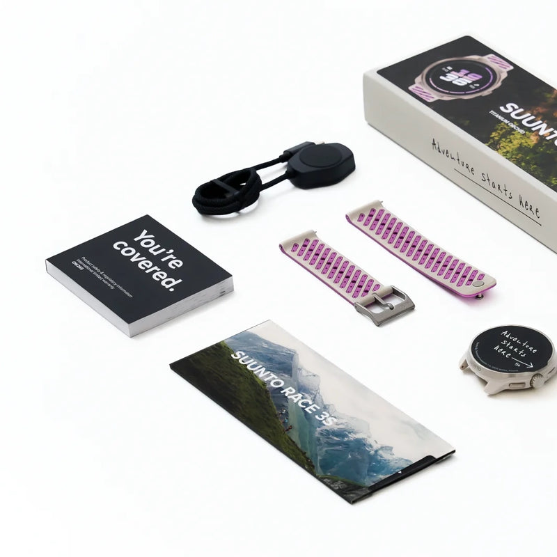 Suunto Race 3S - zegarek sportowy GPS, Titanium Orchid