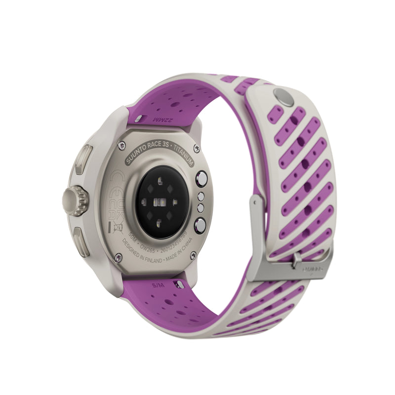 Suunto Race 3S - zegarek sportowy GPS, Titanium Orchid